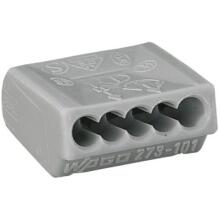 WAGO-Steckklemme 3x1,5qmm grau