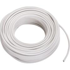 PVC-Leitung H05VV-F 3G1,5 weiß, 50m Ring