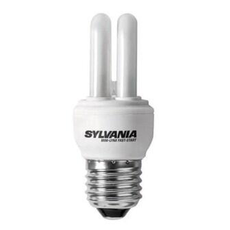 Energiesparlampe 8W/827 E14 MINI Lynx L=98mm Ø=37mm 2-Rohr