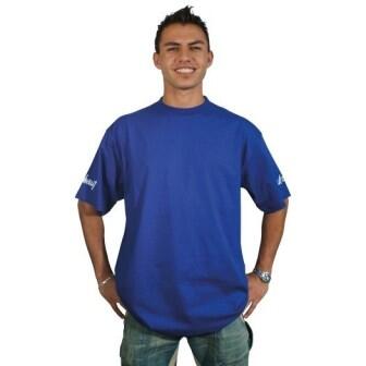 gut drauf T-Shirt Größe: L BASIC, Farbe: Reflexblau