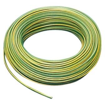Aderltg H07V-K 25,0 grün-gelb flexibel,50m Ring,RAL6018/1021