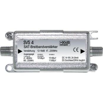 BK-SAT-Leitungsverstärker 950-2200MHz,Anschlüsse F-Tech.