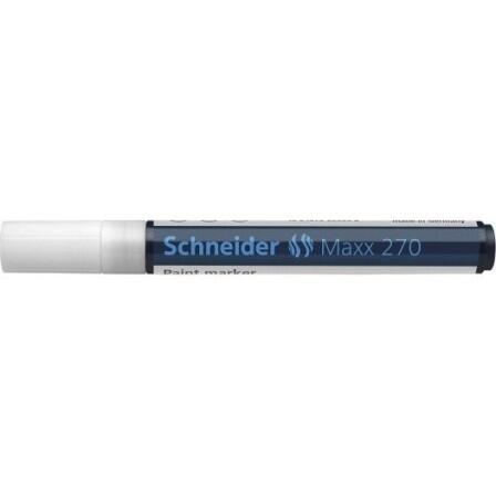 Lackmarker Maxx 270 weiß, 1-3mm, Rundspitze