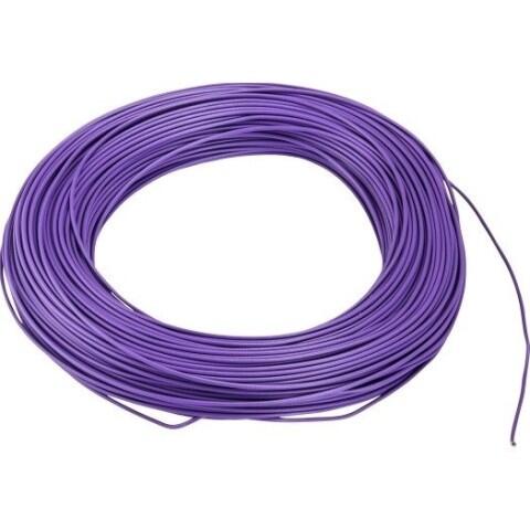 Aderltg., H05V-K 0,75, violett flexibel, 100m Ring