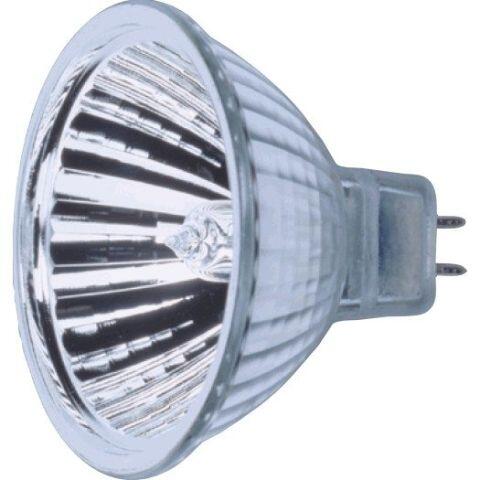 Alu-Reflektorlampe,35W/12V,38° GU5,3, Ø 51mm, ohne Schutzglas