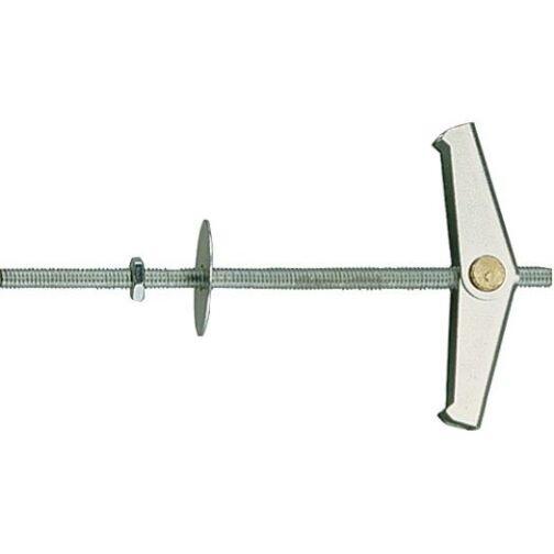 Federklapp-Dübel mit Gewinde- Stange M4 Länge: 100mm