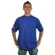 gut drauf-T-Shirt Größe: M BASIC, Farbe: Reflexblau