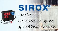 SIROX - Mobile Stromversorgung und Verlängerungen